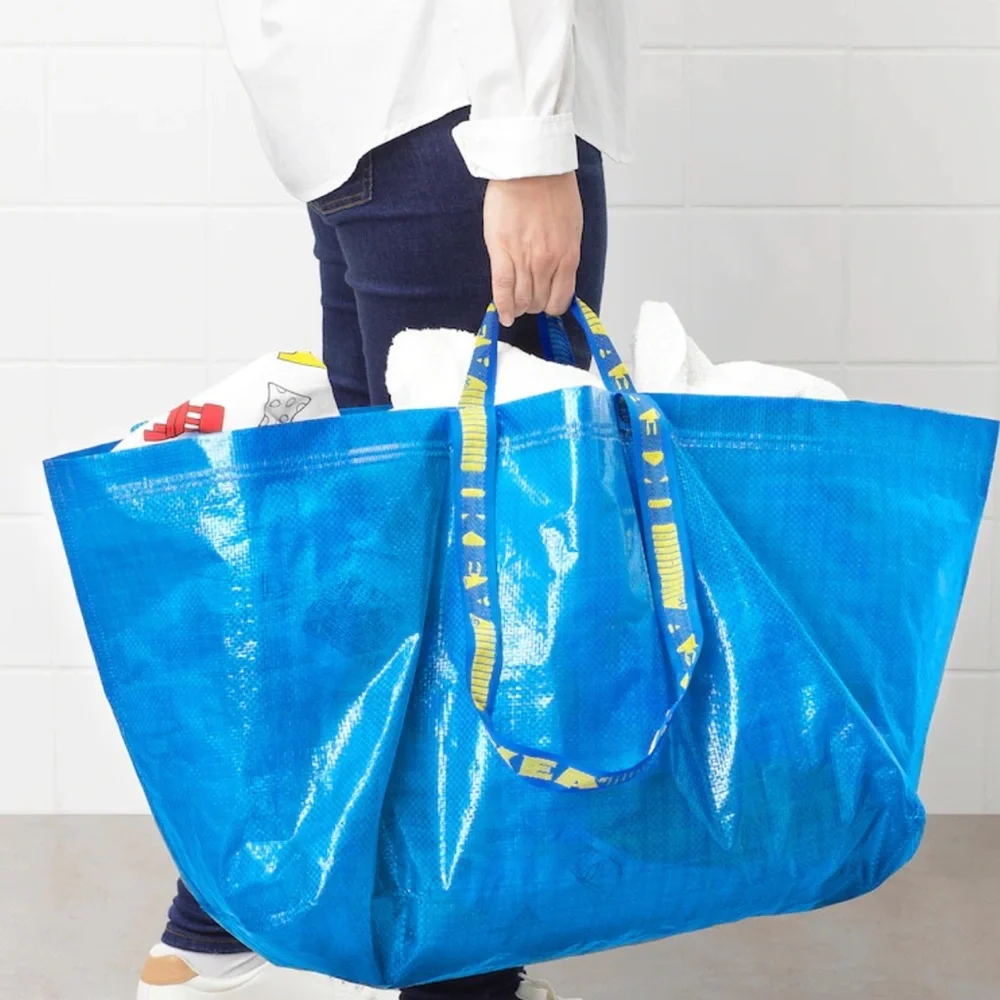 IKEA Blue Large Shopping Bags